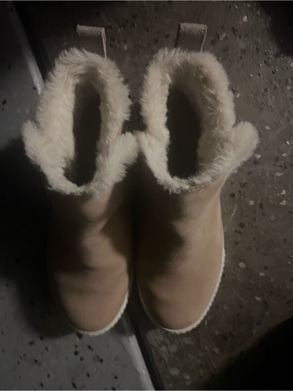 Timberland Women's Light Beige Shearling-Lined Ankle Boots - Picture 10 of 11